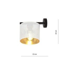 Emibig sienas gaismeklis Jordan K1 White/Gold cena un informācija | Sienas lampas | 220.lv