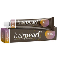 Hairpearl Cream Eyelash Tint No 3 Dark Brown 20ml цена и информация | Карандаши, краска для бровей | 220.lv