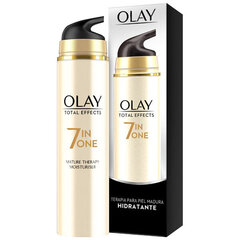 Mitrinošs sejas krēms Olay Total Effects 7 In One, 50 ml cena un informācija | Sejas krēmi | 220.lv