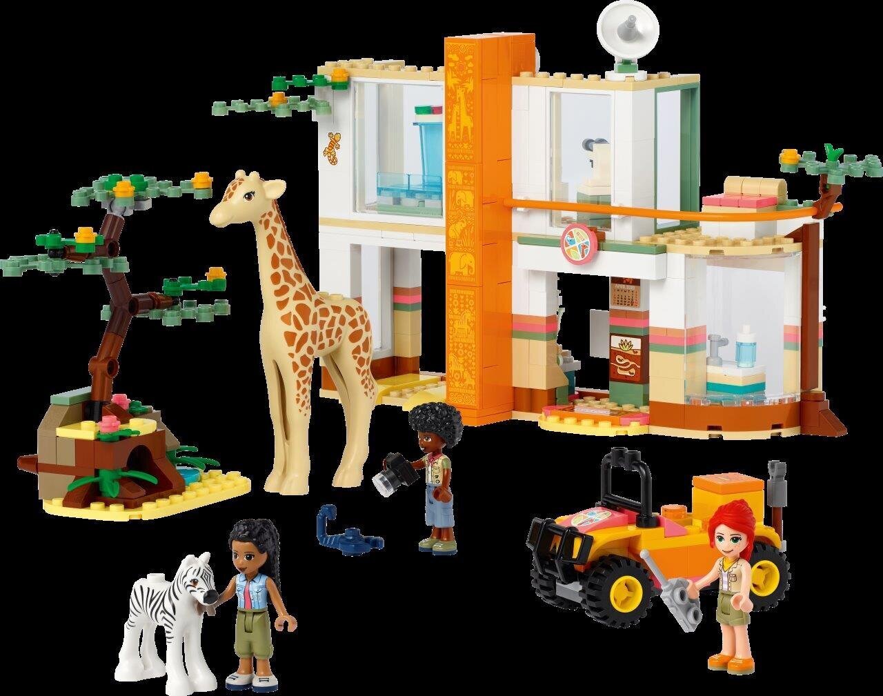 41717 LEGO® Friends Mijas savvaļas dzīvnieku glābšanas centrs cena un informācija | Konstruktori | 220.lv