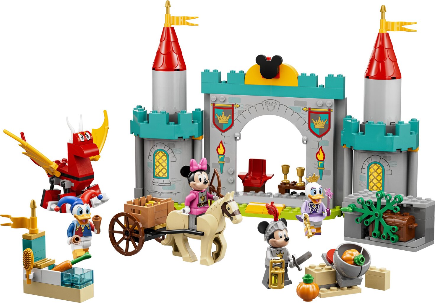 10780 LEGO® | Disney Mickey and Friends Микки и друзья Защитники замка цена  | 220.lv