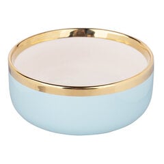 Салатница Aurora Gold 14 см 500 мл, цвет светло - синий цена и информация | Посуда, тарелки, обеденные сервизы | 220.lv