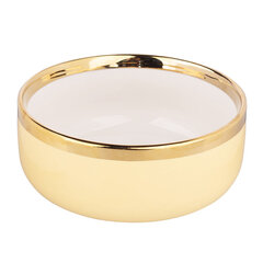 Aurora Gold porcelāna bļoda NBC, 14 cm, 500 ml, bēša cena un informācija | Trauki, šķīvji, pusdienu servīzes | 220.lv