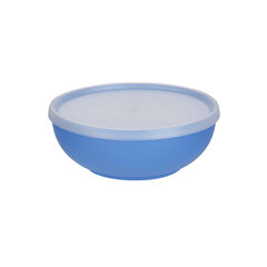 Миска с крышкой 17 см, 0,85 л, цвет синий цена и информация | Посуда, тарелки, обеденные сервизы | 220.lv