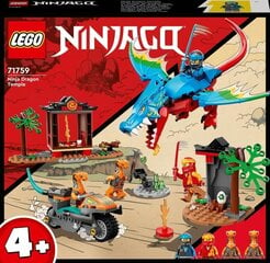 71759 LEGO® NINJAGO Храм ниндзя-дракона цена и информация | Kонструкторы | 220.lv