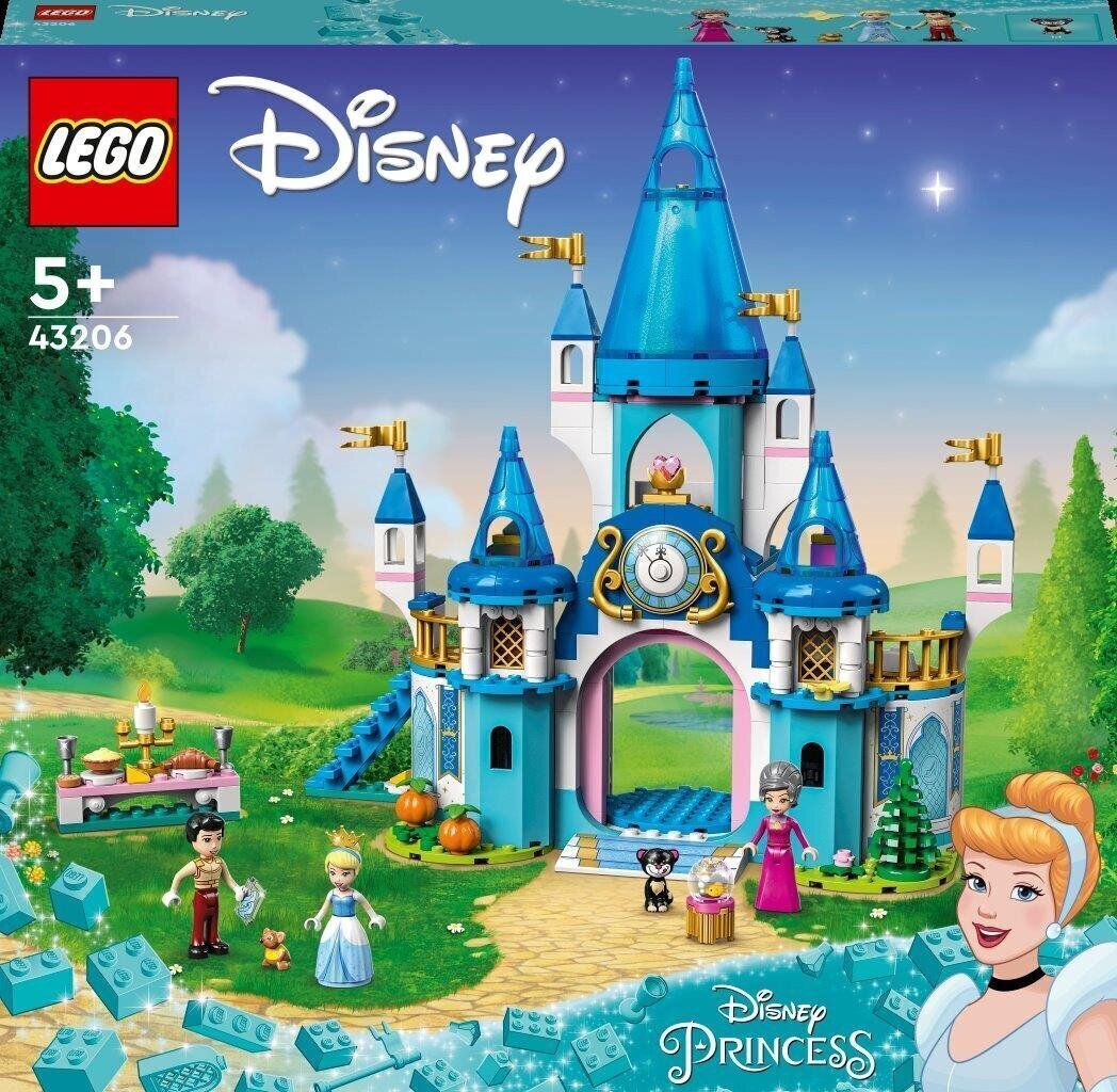 43206 LEGO® | Disney Princess Pelnrušķītes un Daiļā prinča pils цена и информация | Konstruktori | 220.lv