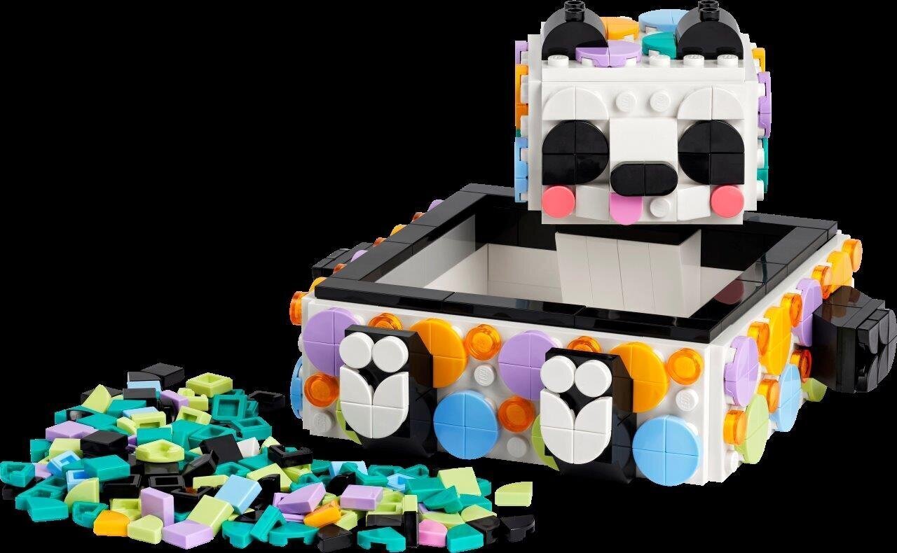 41959 LEGO® DOTS Jaukas pandas paplāte cena un informācija | Konstruktori | 220.lv