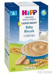 HiPP Organic piena putra ar cepumiem 6 mēn.+ 250g cena un informācija | Putras | 220.lv