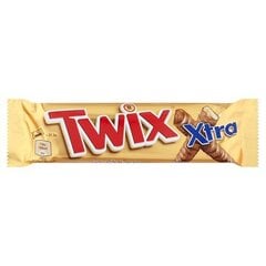 Šokolādes batoniņš Twix Xtra, 75 g cena un informācija | Saldumi | 220.lv