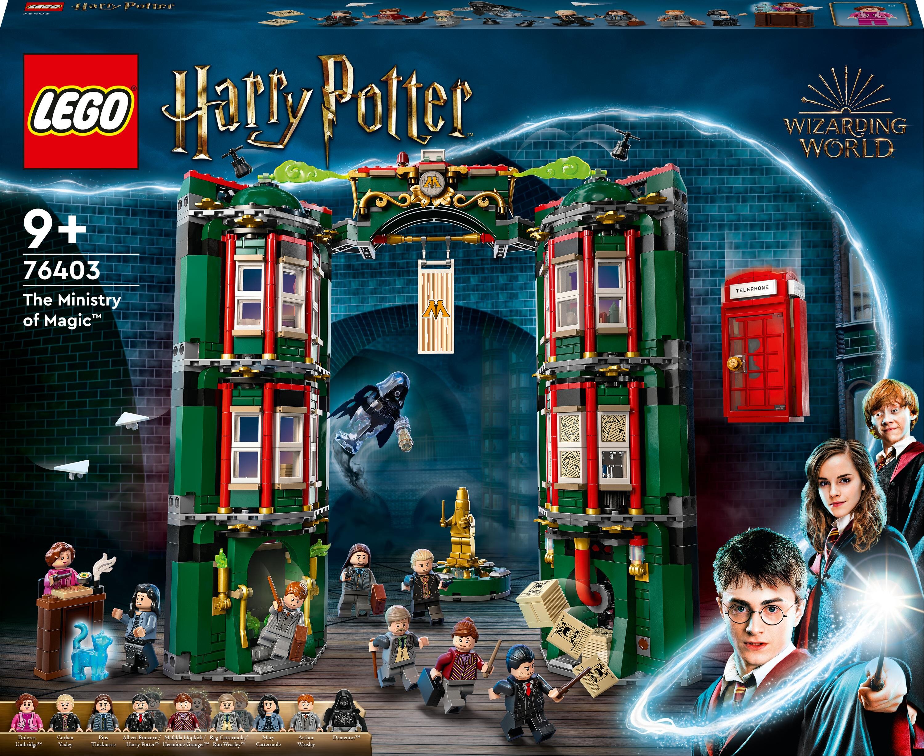 76403 LEGO® Harry Potter Министерство Магии цена | 220.lv