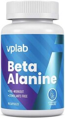 VPLab Nutrition Бета-аланин 90 капсул цена и информация | Аминокислоты | 220.lv