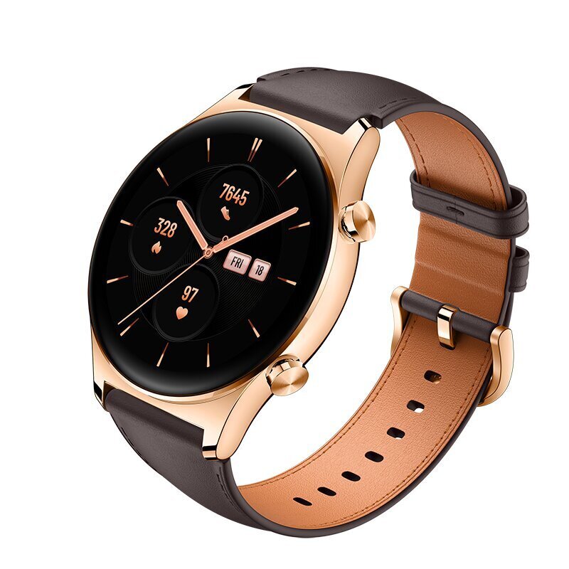 Honor Watch GS 3 Classic Gold cena un informācija | Viedpulksteņi (smartwatch) | 220.lv