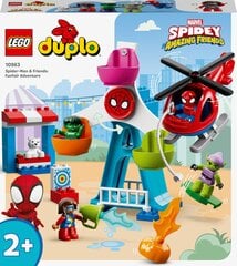 10963 LEGO® DUPLO Marvel Spider-Man Zirnekļcilvēks un draugi: piedzīvojumu braucieni цена и информация | Конструкторы и кубики | 220.lv