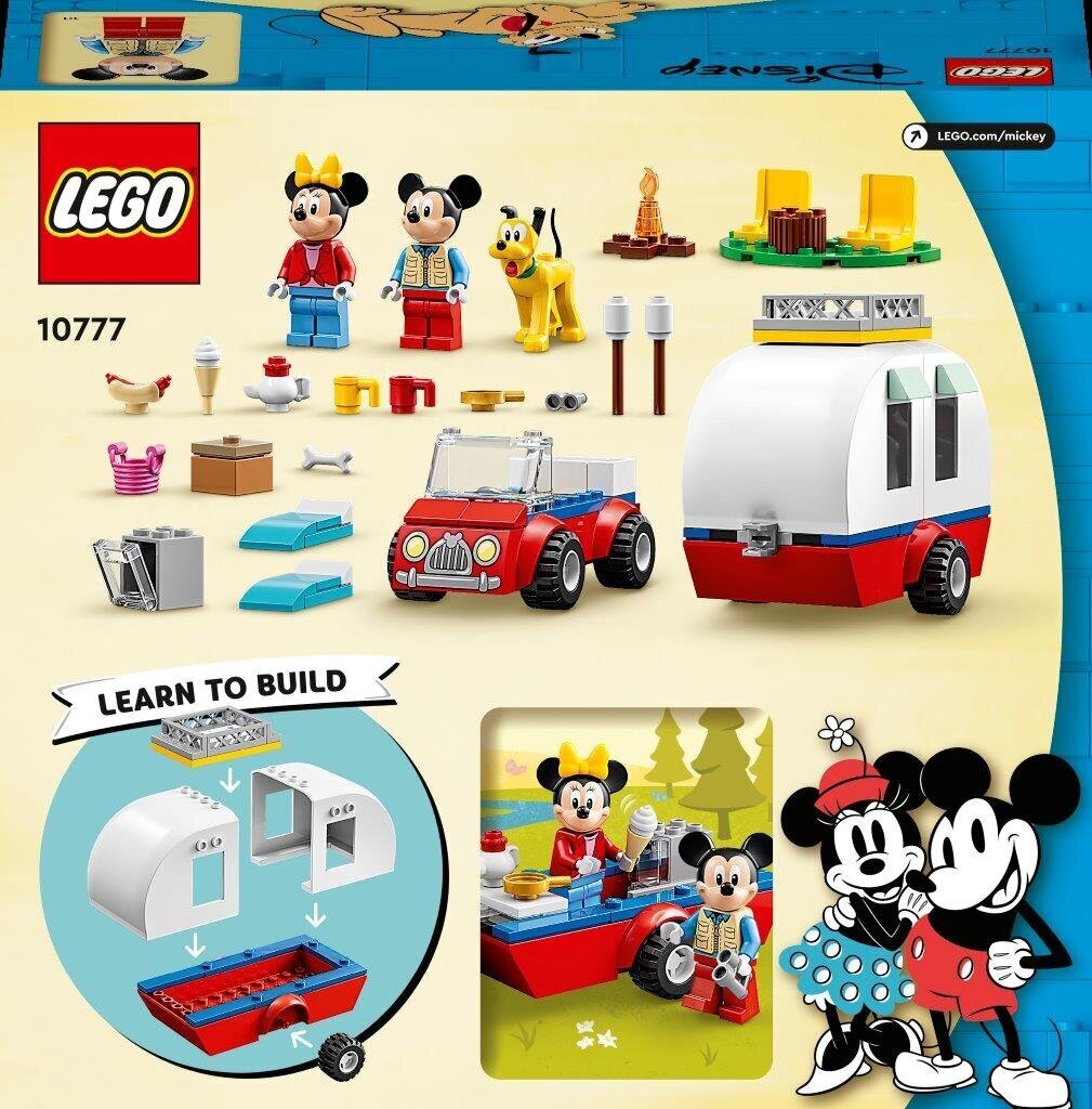 10777 LEGO® | Disney Mickey and Friends Mikija peles un Minnijas peles izbrauciens цена и информация | Konstruktori | 220.lv