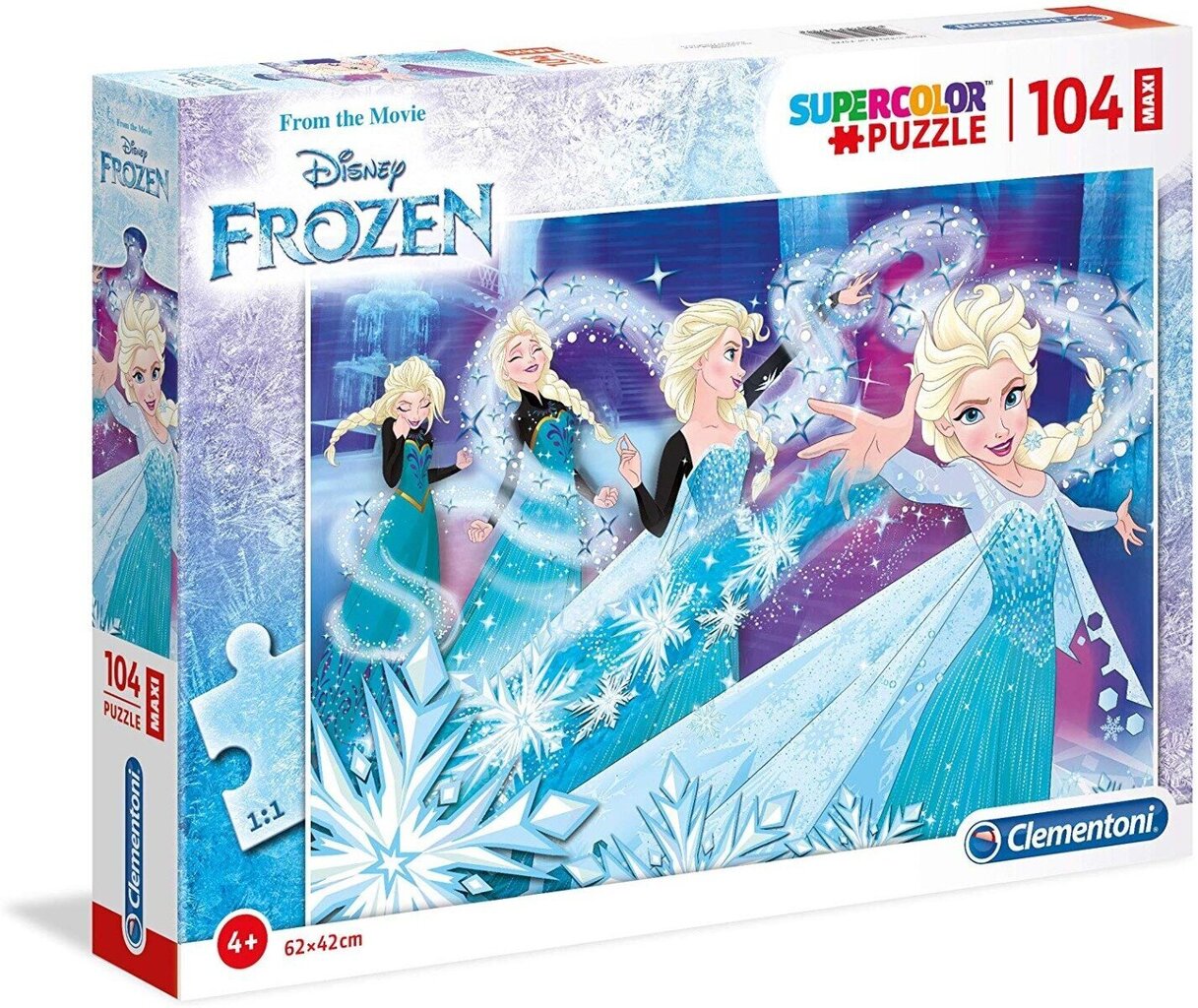 Puzle Clementoni Frozen, 104 gab. цена и информация | Puzles, 3D puzles | 220.lv
