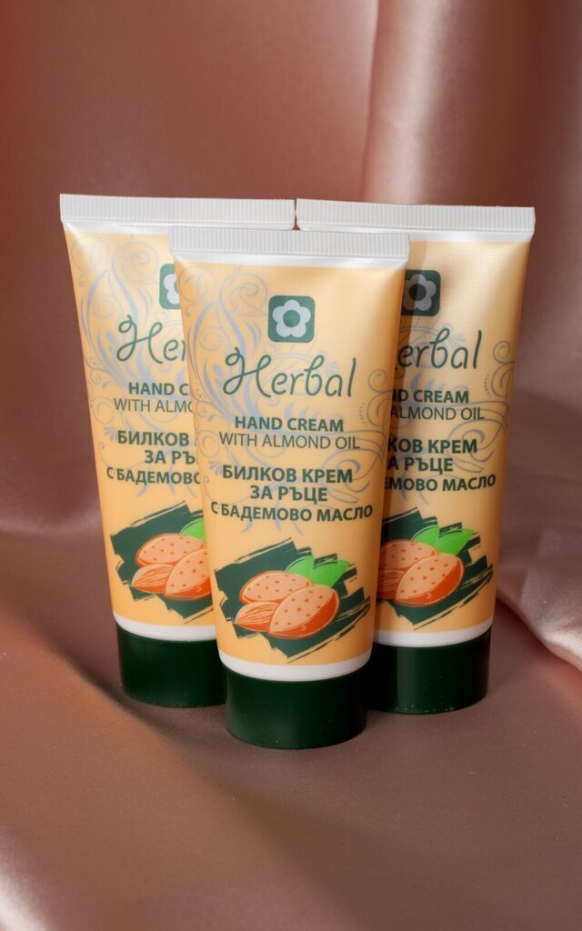 Roku krēms herbal ar mandeļu eļļu 50ml, BHC0002 cena un informācija | Ķermeņa krēmi, losjoni | 220.lv