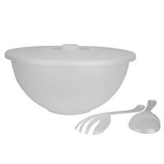 Миска с крышкой WEEKEND 26 см, 3,6 л, цвет белый цена и информация | Посуда, тарелки, обеденные сервизы | 220.lv