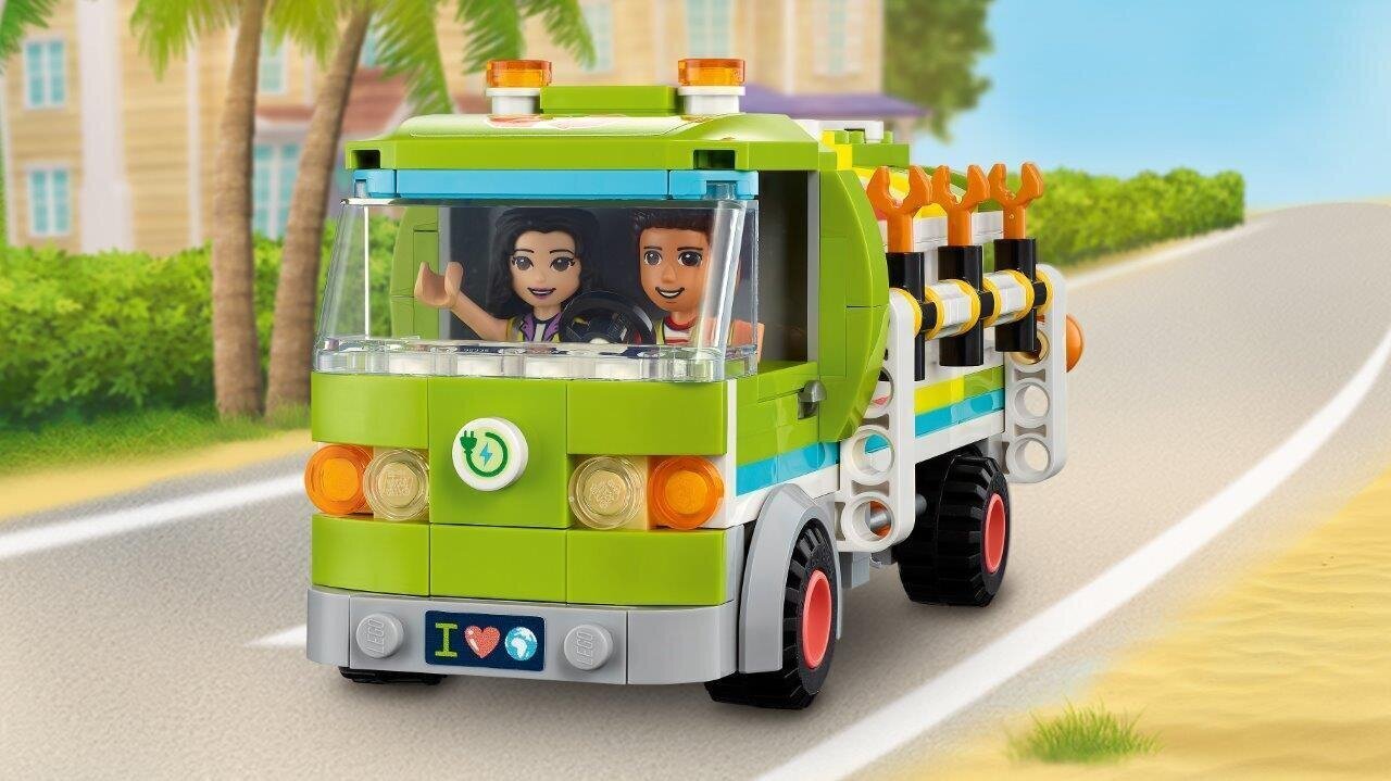 41712 LEGO® Friends Pārstrādes kravas auto cena un informācija | Konstruktori | 220.lv