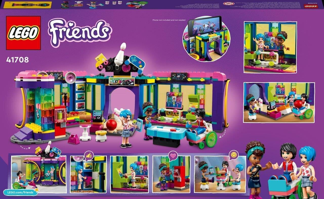 41708 LEGO® Friends Арена для дискотеки на роликах цена | 220.lv