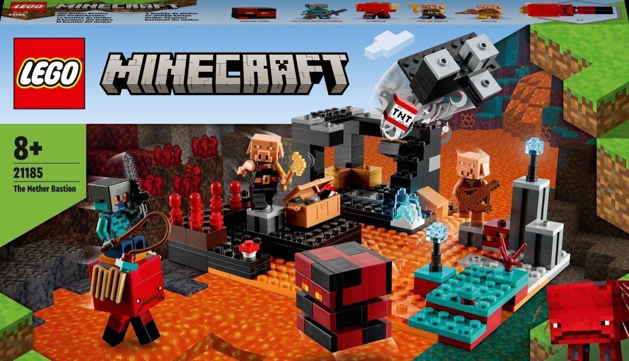 21185 LEGO® Minecraft Nether бастион цена | 220.lv