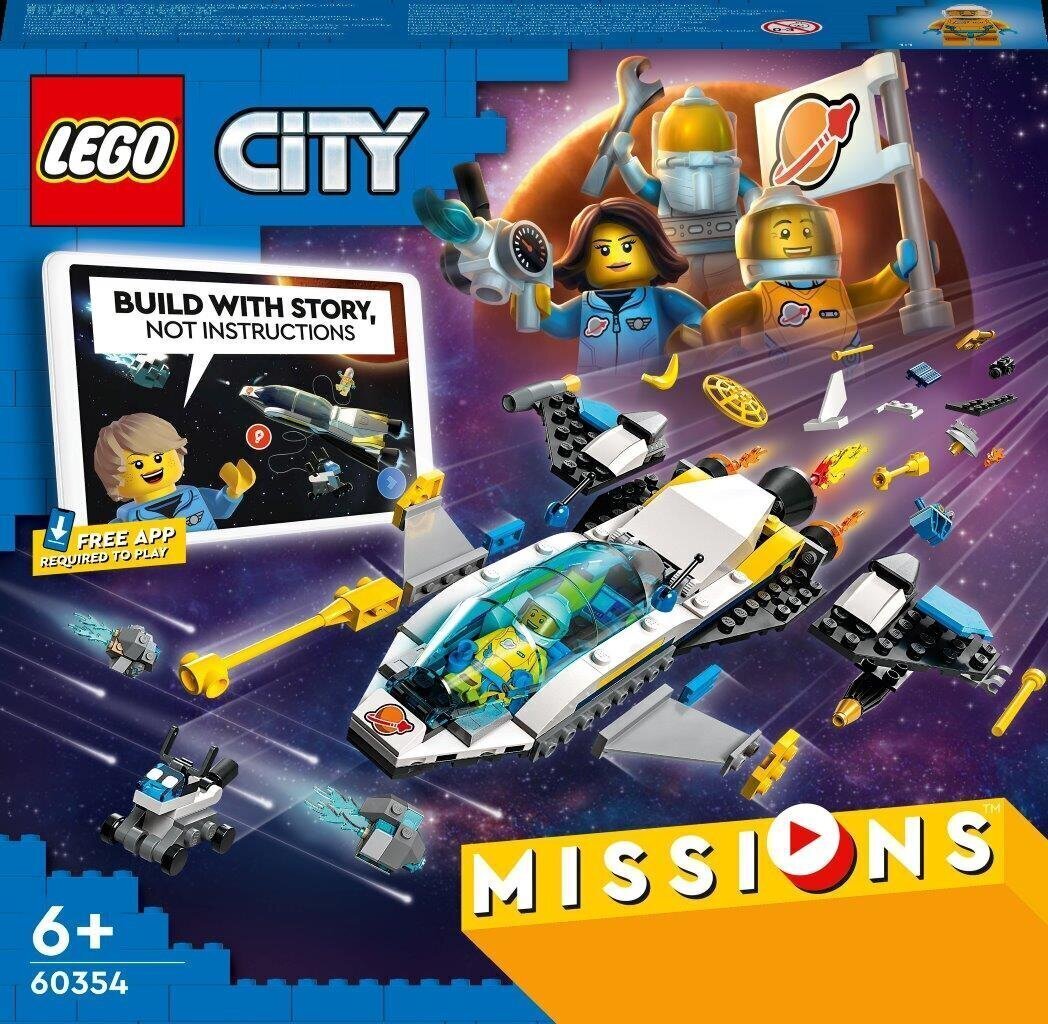 60354 МИССИИ LEGO® City Марс Космический корабль Исследовательские миссии  цена | 220.lv