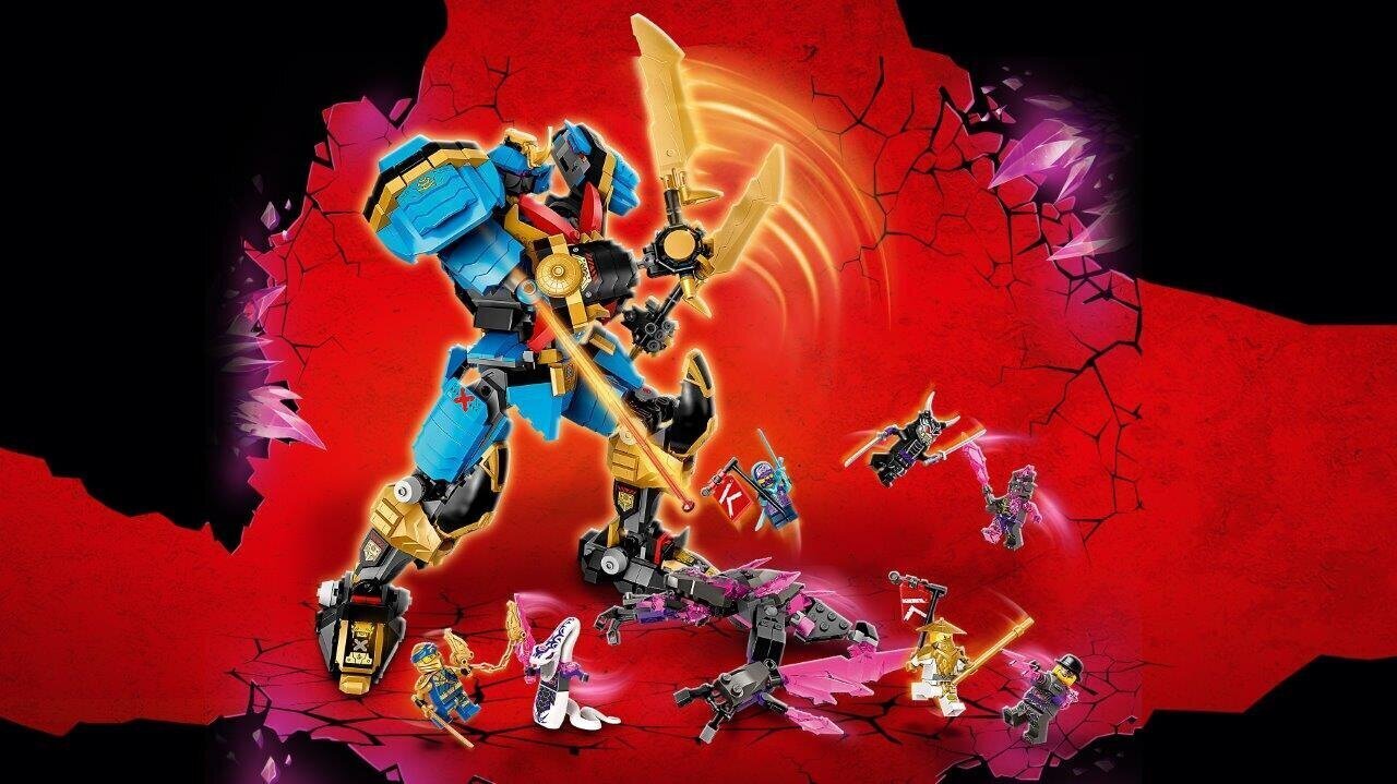 71775 LEGO® NINJAGO Nya samurais X robots cena un informācija | Konstruktori | 220.lv