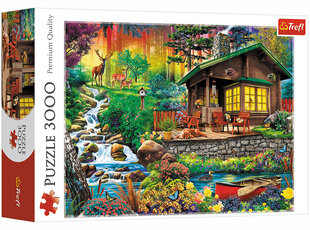 Puzzle 501 сказочнай домик в лесу/ *3000шт цена и информация | Пазлы | 220.lv