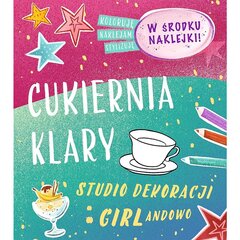 studio girlandowo - clara konditorejas izstrādājumi cena un informācija | Krāsojamās grāmatas | 220.lv