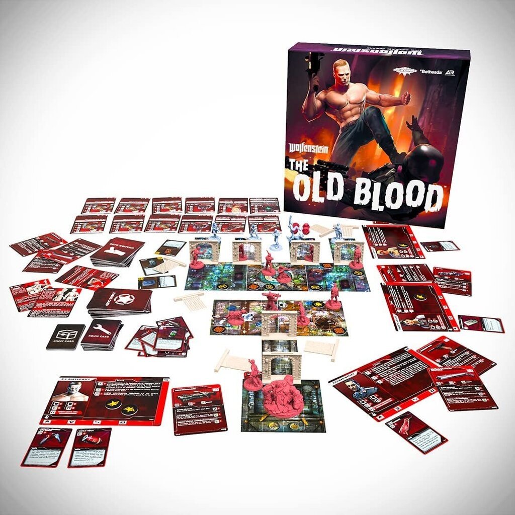 Galda spēle Wolfenstein: The Board Game - Old Blood Expansion цена и информация | Galda spēles | 220.lv