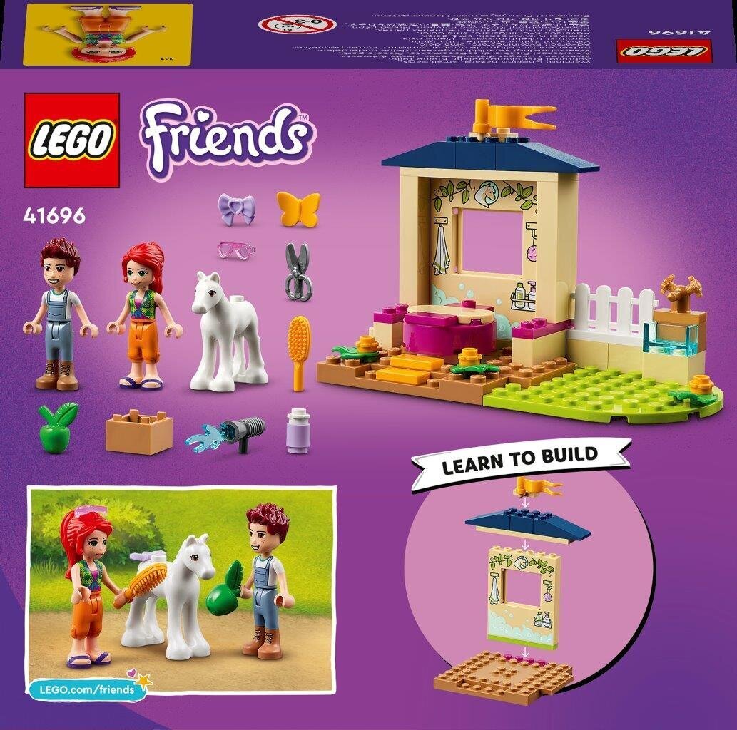 41696 LEGO® Friends Poniju mazgāšanas stallis cena un informācija | Konstruktori | 220.lv