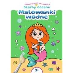 раскраски для детей lilly mermaid - океан цена и информация | Книжки - раскраски | 220.lv