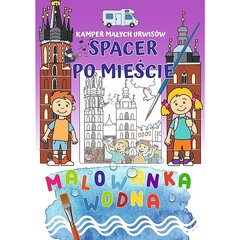 krāsojamās lapas bērniem - pilsēta цена и информация | Книжки - раскраски | 220.lv