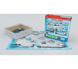 Puzle Eurographics, 6100-0086, Airplanes, 100 gab. cena un informācija | Puzles, 3D puzles | 220.lv