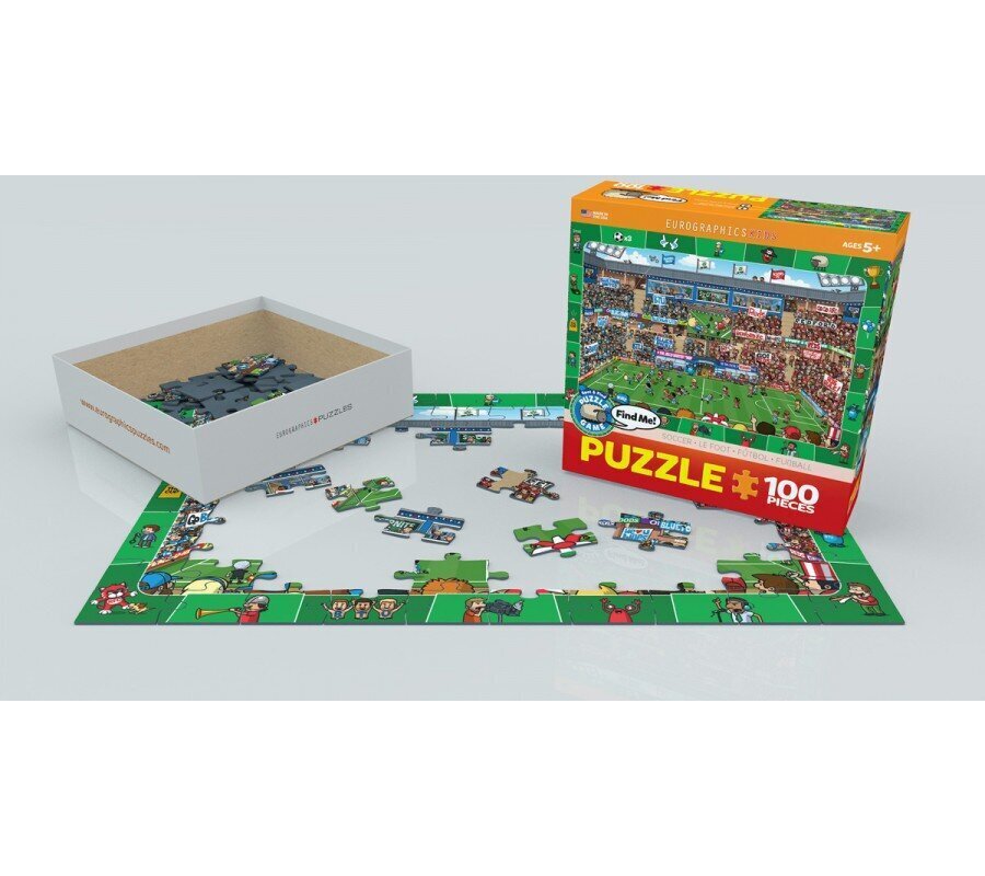 Puzle Eurographics, 6100-0476, Soccer, 100 gab. cena un informācija | Puzles, 3D puzles | 220.lv