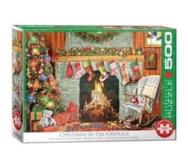 Пазл Eurographics, 6500-5502, Christmas by the Fireplace, 500 шт. цена и информация | Пазлы | 220.lv