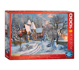 Puzle Eurographics, 6000-0790, Christmas Cottage, 1000 gab. cena un informācija | Puzles, 3D puzles | 220.lv