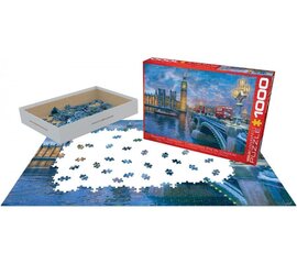 Puzle Eurographics, 6000-0916, Christmas Eve in London, 1000 gab. cena un informācija | Puzles, 3D puzles | 220.lv