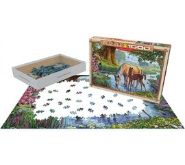 Puzle Eurographics, 6000-0976, The Fell Ponies, 1000 gab. цена и информация | Пазлы | 220.lv