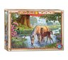 Puzle Eurographics, 6000-0976, The Fell Ponies, 1000 gab. cena un informācija | Puzles, 3D puzles | 220.lv