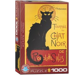 Puzle Eurographics, 6000-1399, Tournée du Chat Noir, 1000 gab. cena un informācija | Puzles, 3D puzles | 220.lv