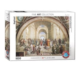 Пазл Eurographics, 6000-4141, School of Athens, 1000 шт. цена и информация | Пазлы | 220.lv