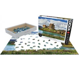 Puzle Eurographics, 6000-5375, Eilean Donan Castle, Scotland, 1000 gab. cena un informācija | Puzles, 3D puzles | 220.lv