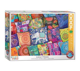 Puzle Eurographics, 6000-5470, Indian Pillows, 1000 gab. cena un informācija | Puzles, 3D puzles | 220.lv