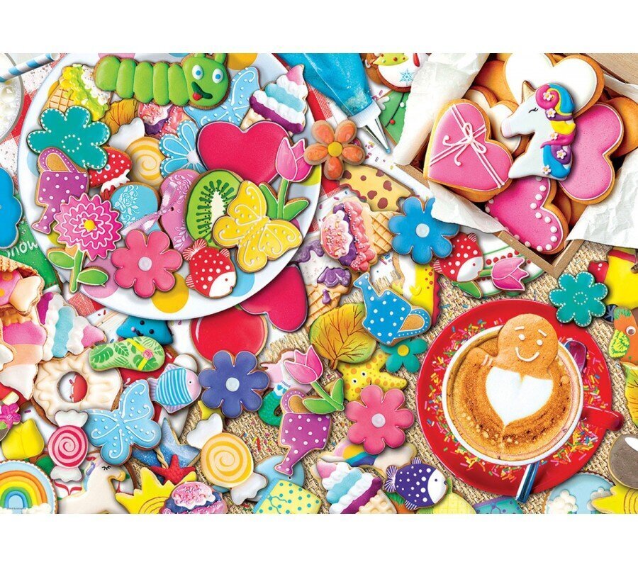 Puzle Eurographics, 6000-5605, Cookie Party, 1000 gab. cena un informācija | Puzles, 3D puzles | 220.lv