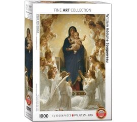 Puzle Eurographics, 6000-7064 ® Virgin with Angels cena un informācija | Puzles, 3D puzles | 220.lv