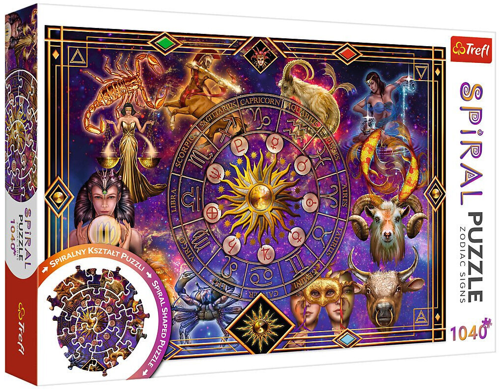 Puzle 416 zodiaka zīmes / *1040gab цена и информация | Puzles, 3D puzles | 220.lv