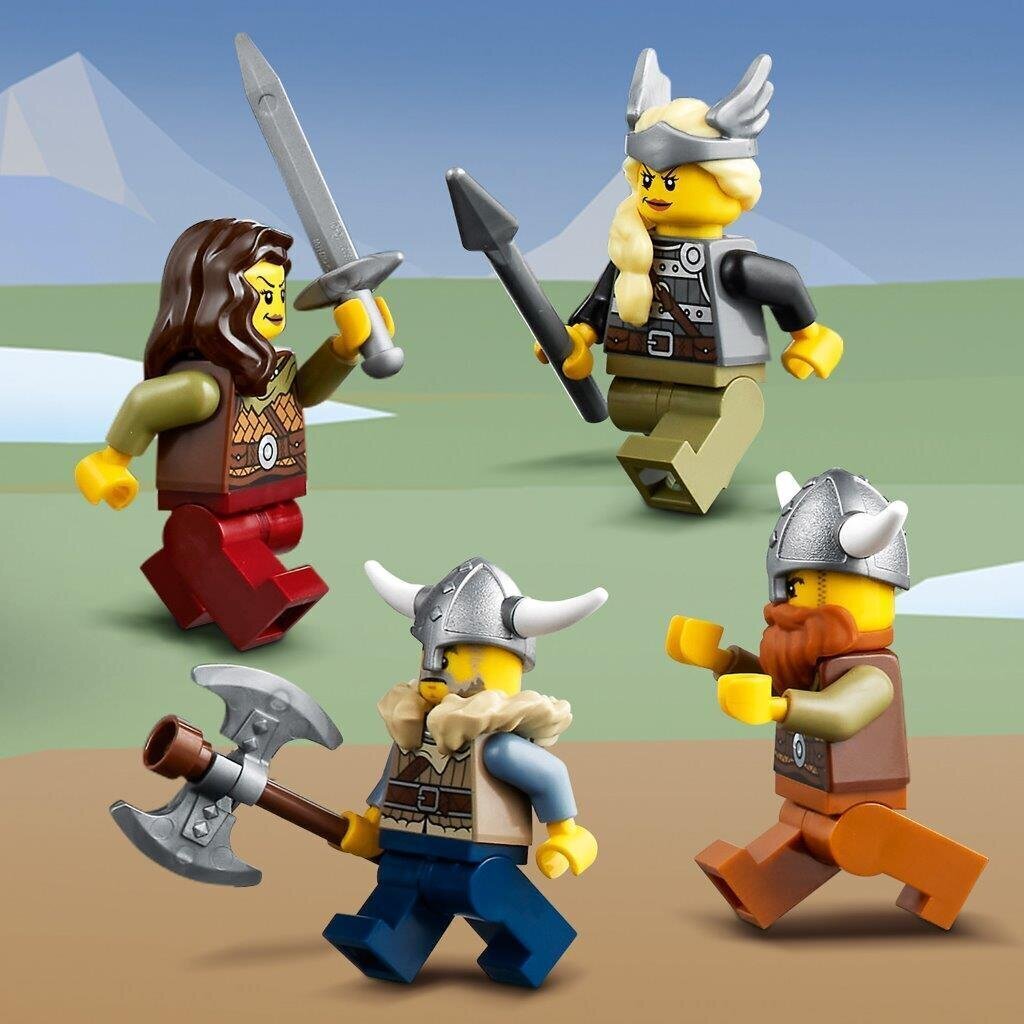 31132 LEGO® Creator Vikingu kuģis un Midgardas čūska cena un informācija | Konstruktori | 220.lv