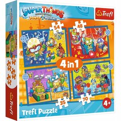 Пазл Puzzle 221 super things, 4в1 цена и информация | Пазлы | 220.lv