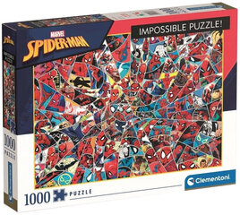 Puzle Clementoni Zirnekļcilvēks, 1000 d. cena un informācija | Puzles, 3D puzles | 220.lv