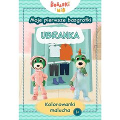 grāmatas bērniem zīdaiņiem un lācīšiem - drēbītes cena un informācija | Krāsojamās grāmatas | 220.lv